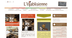 Desktop Screenshot of letablisienne.com