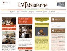 Tablet Screenshot of letablisienne.com